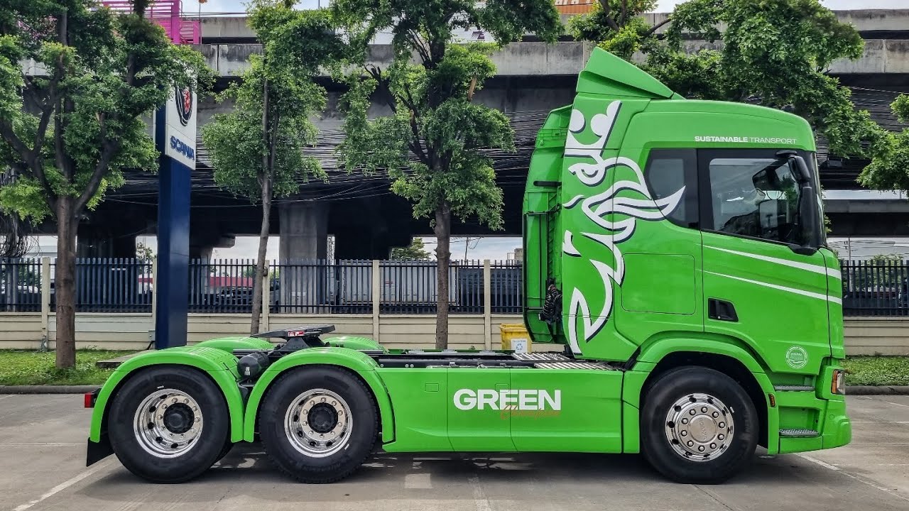 พามาชมScania R410 กรีนแชมเปี้ยน ออฟชั่นเต็มแบบยุโรป เครื่องแรง เกียร์รอบจัด เซฟน้ำมันขึ้น