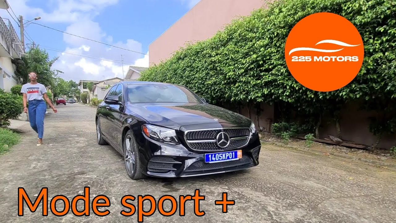 🇨🇮 Mercedes E 450 AMG : MODE SPORT + énervé!!