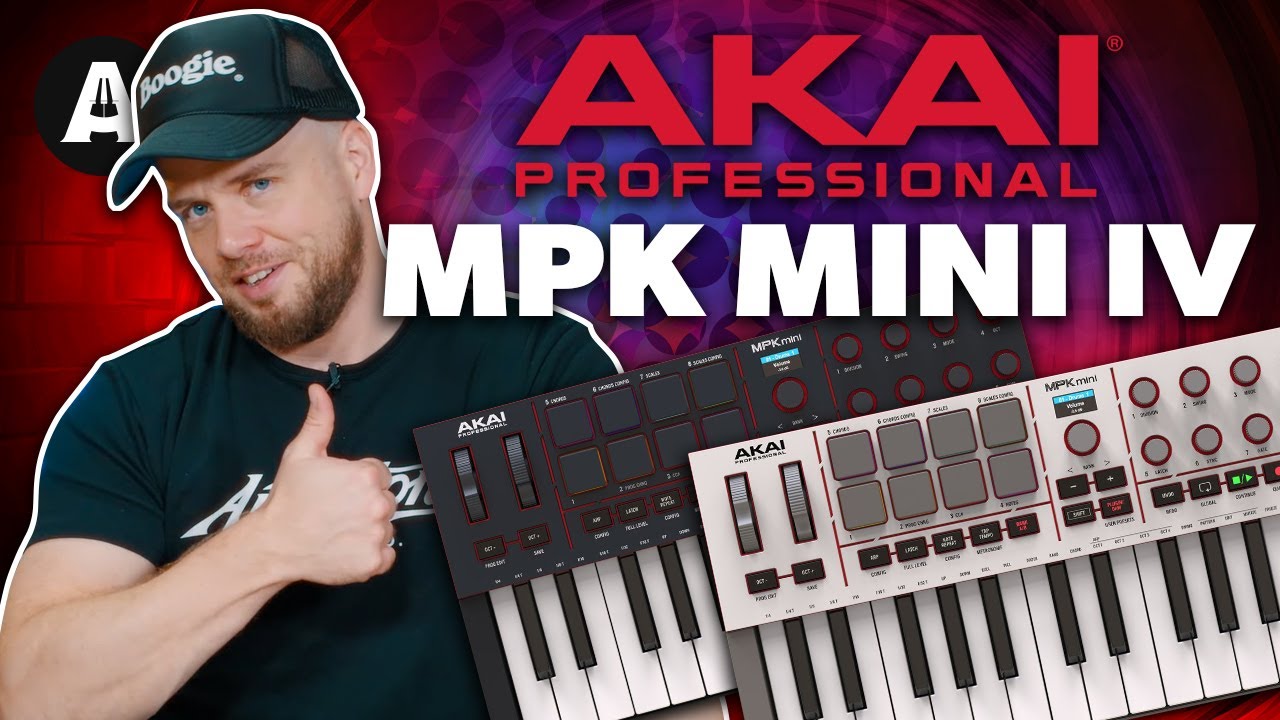 НОВЫЙ Akai MPK Mini IV &mdash; самый продаваемый MIDI-контроллер от Akai, лучше, чем когда-либо!