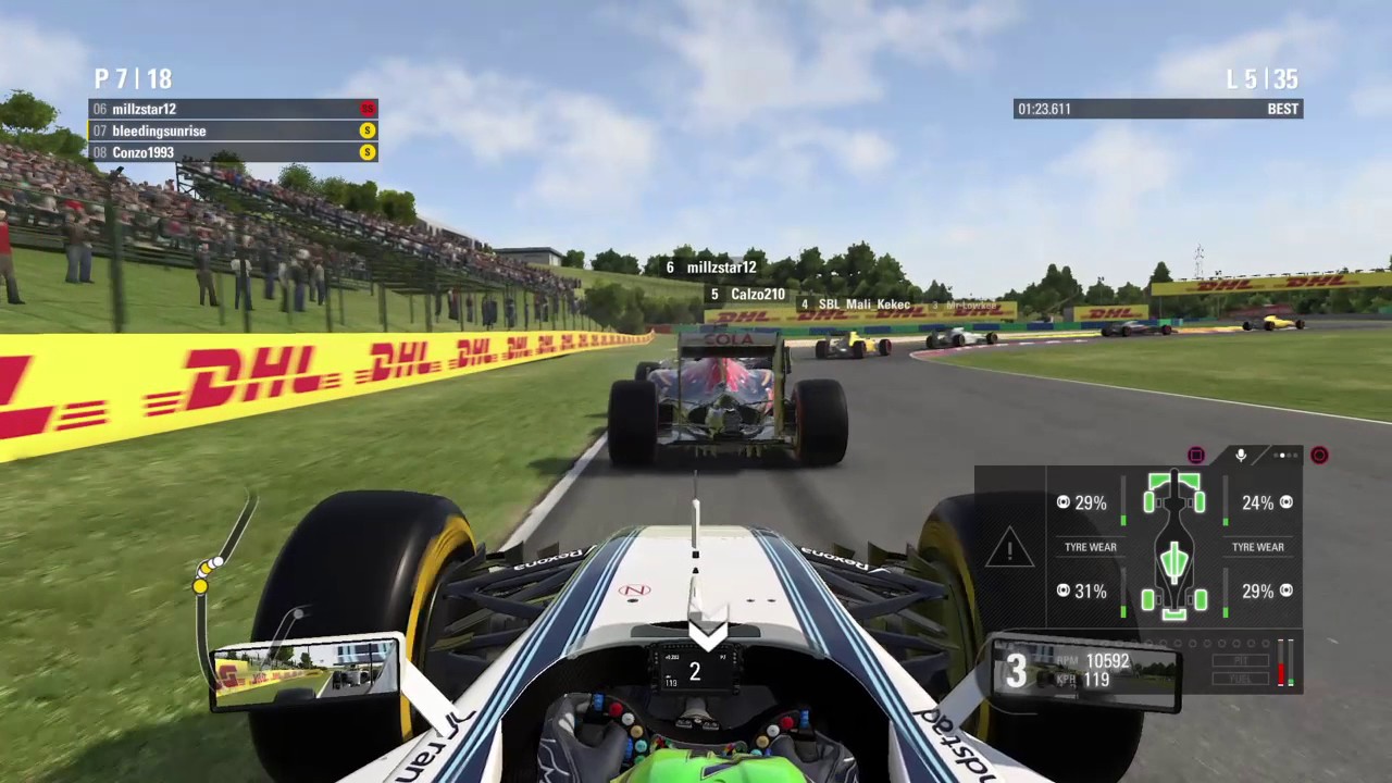 F1&trade; 2016 FRR WS Hungary