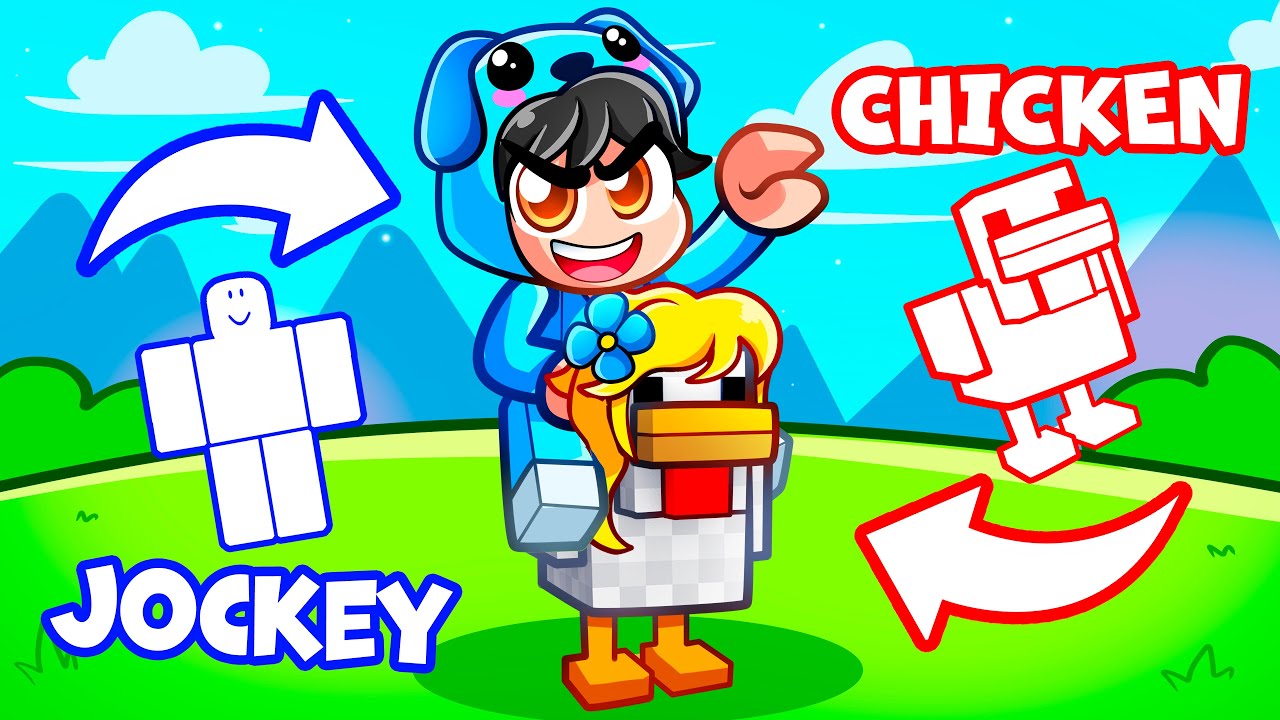 Chicken Jockey Obby In Roblox!