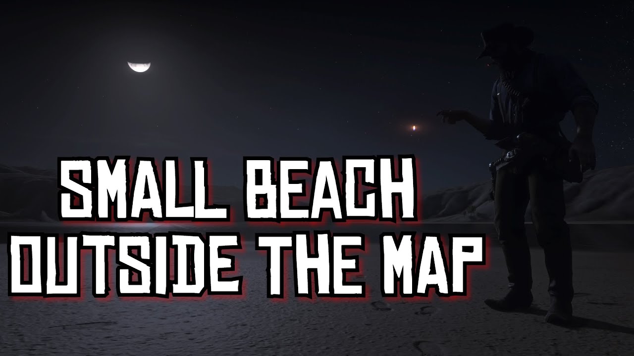 Get to a SMALL BEACH outside the Map | Red Dead Redemption 2 | PS4