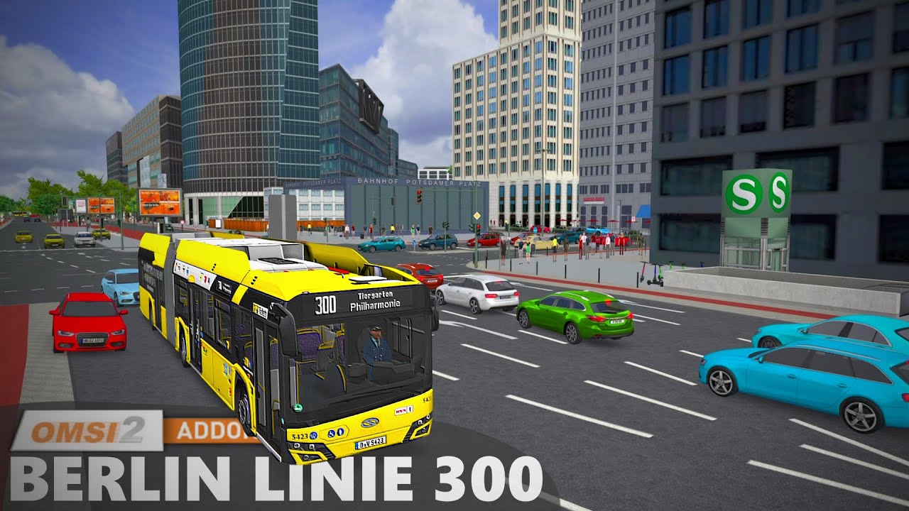 OMSI 2 BERLIN LINIE 300 (Preview) im Urbino IV Electric 🚌 | #1241