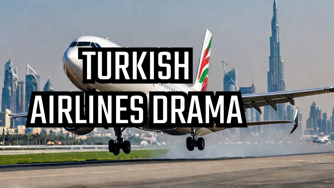 Turkish Airlines Airbus A320's Nerve-Wracking Dubai Airport Landing (2024)