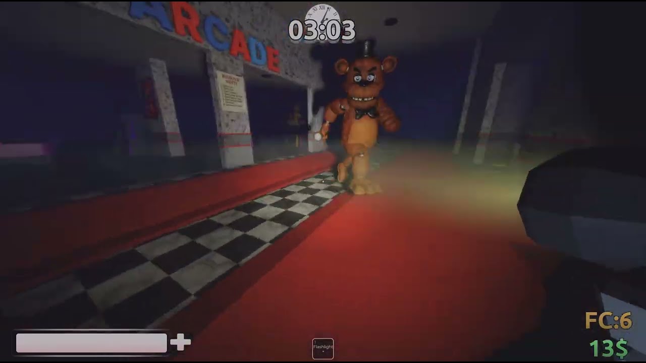 I break Freddy's ankles