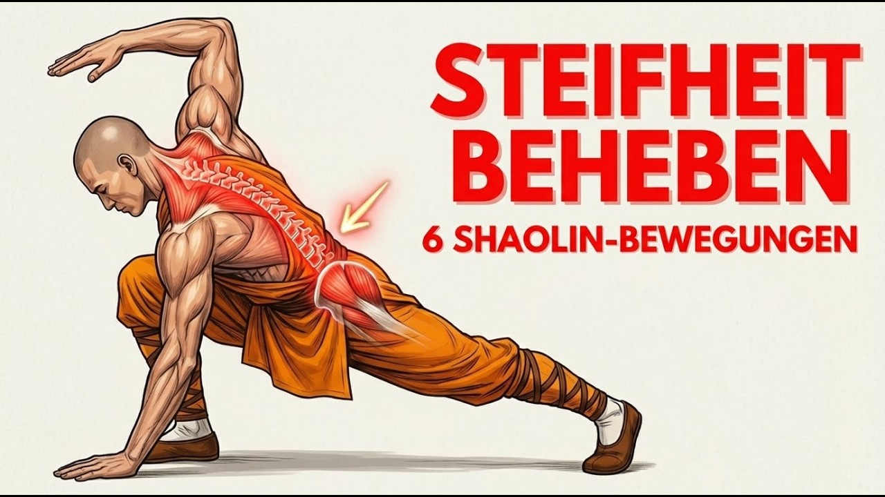 6 Shaolin Mönch Dehnungen, die 95 % deiner Mobilitätsprobleme lösen