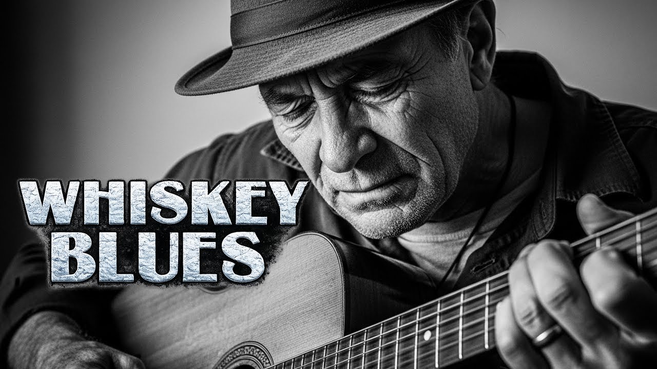 Relaxing Whiskey Blues Music | Slow Whiskey Blues Songs for Midnight Mood