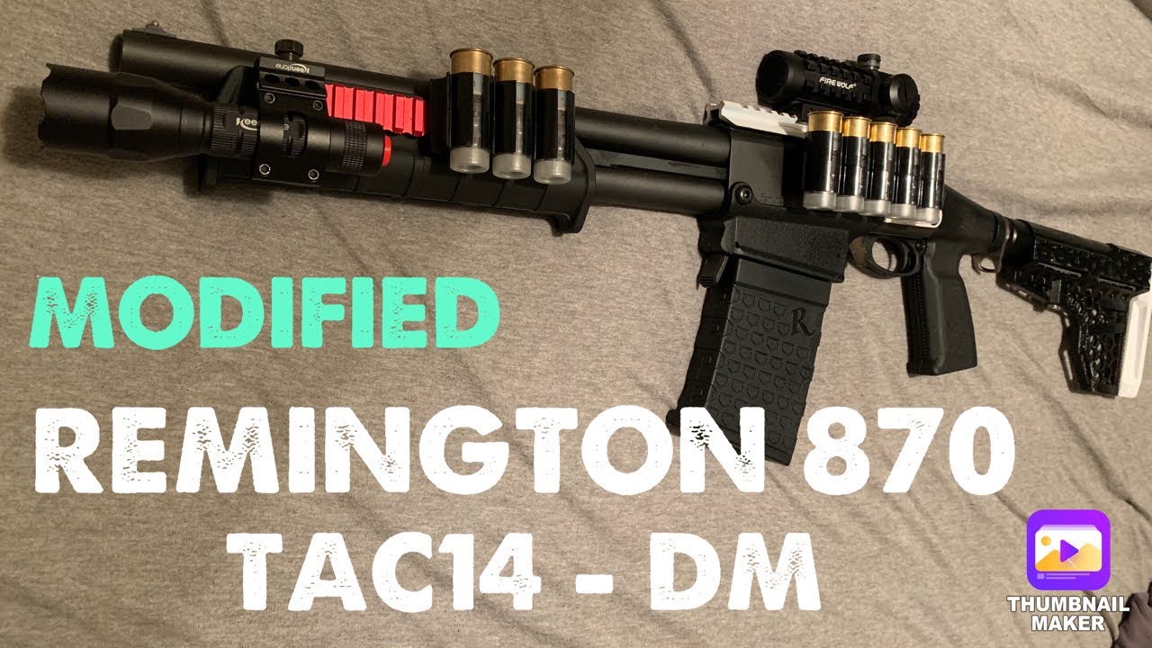 The Best Home Defense FIREARM?!? - REMINGTON TAC14