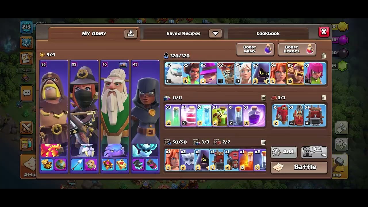 គេធំៗពិបាកវៃណាស់😭 Clash of clans 
