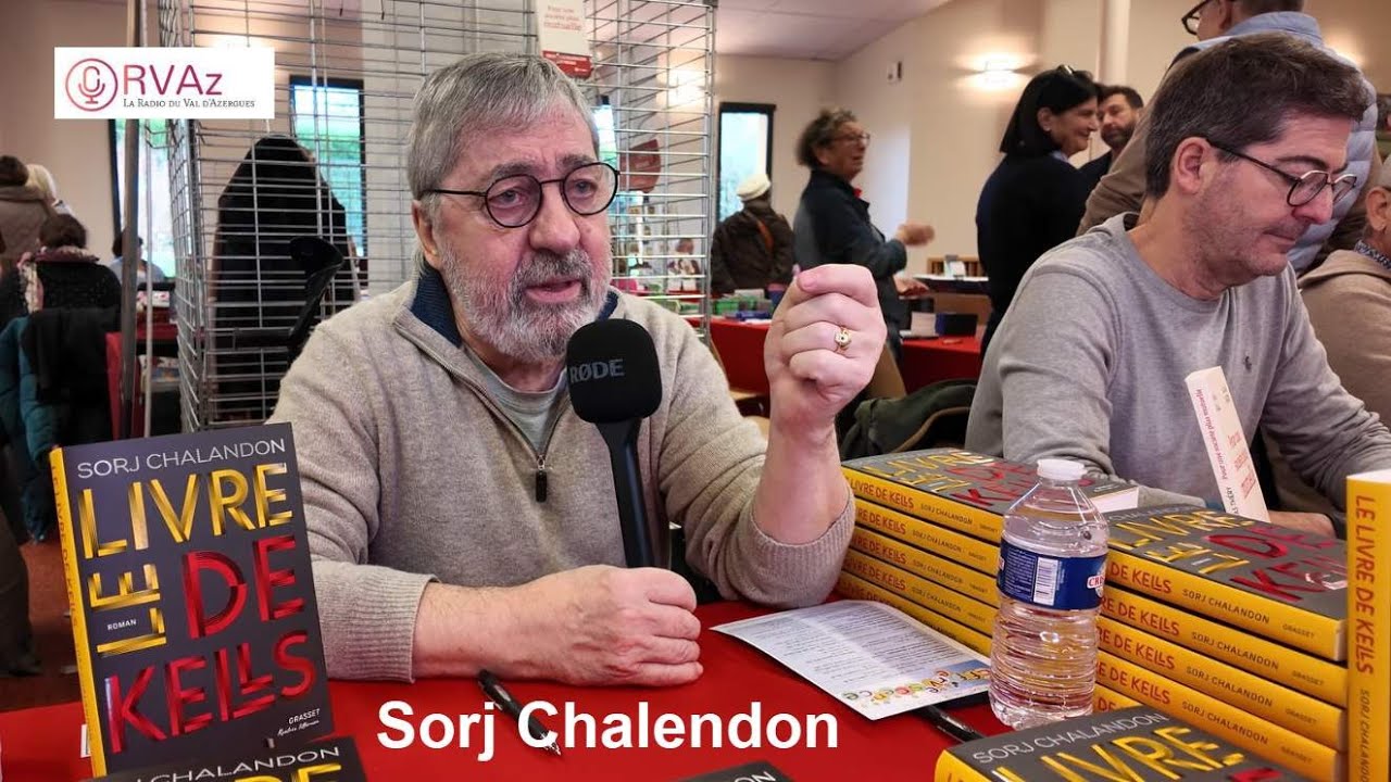 Sorj Chalandon - Salon du Livre 2025, Chazay d'Azergues