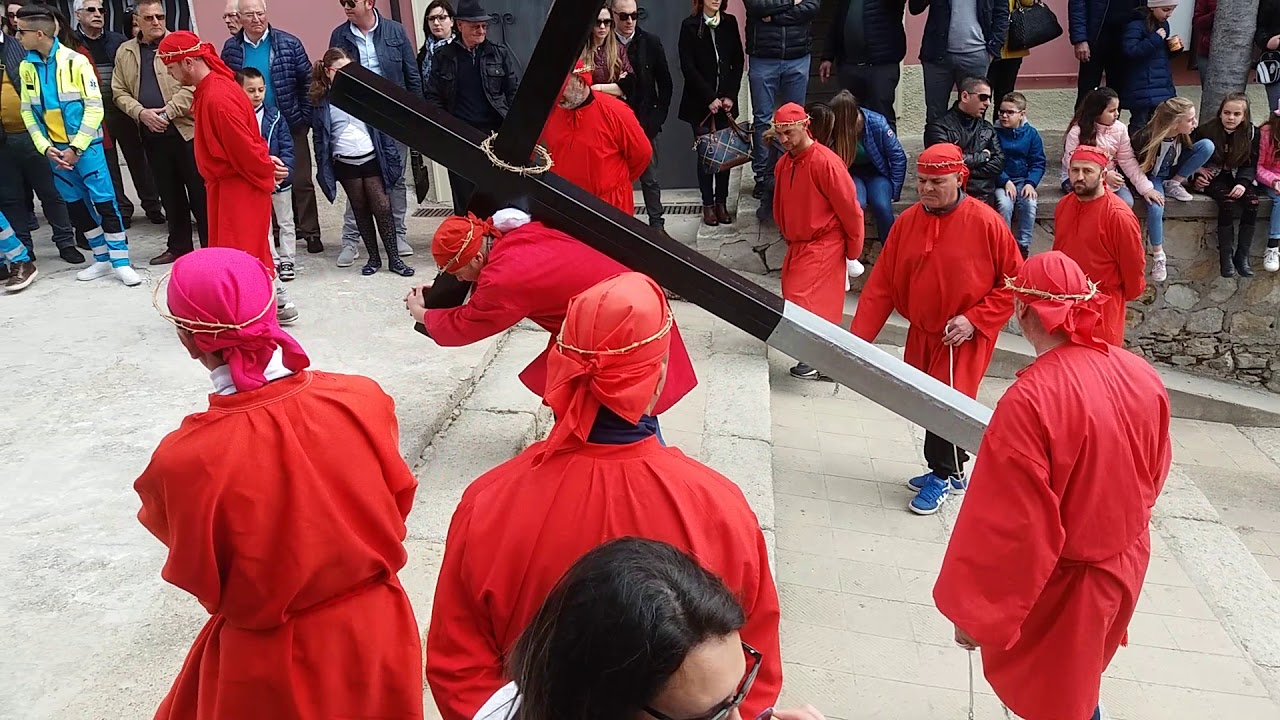 Venerdì santo a Strongoli 2018; Via lunaggia
