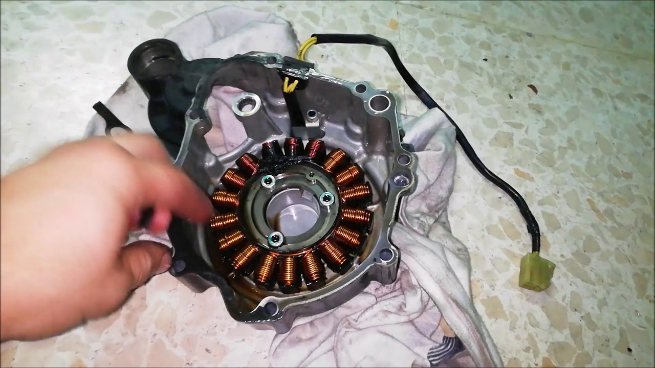cambio alternador estator suzuki gsxr 600 k6 k7