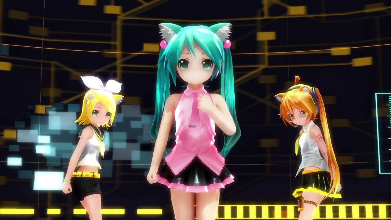 【MMD】ぷちあぴミク de Ghost Rule －DIVELA REMIX－