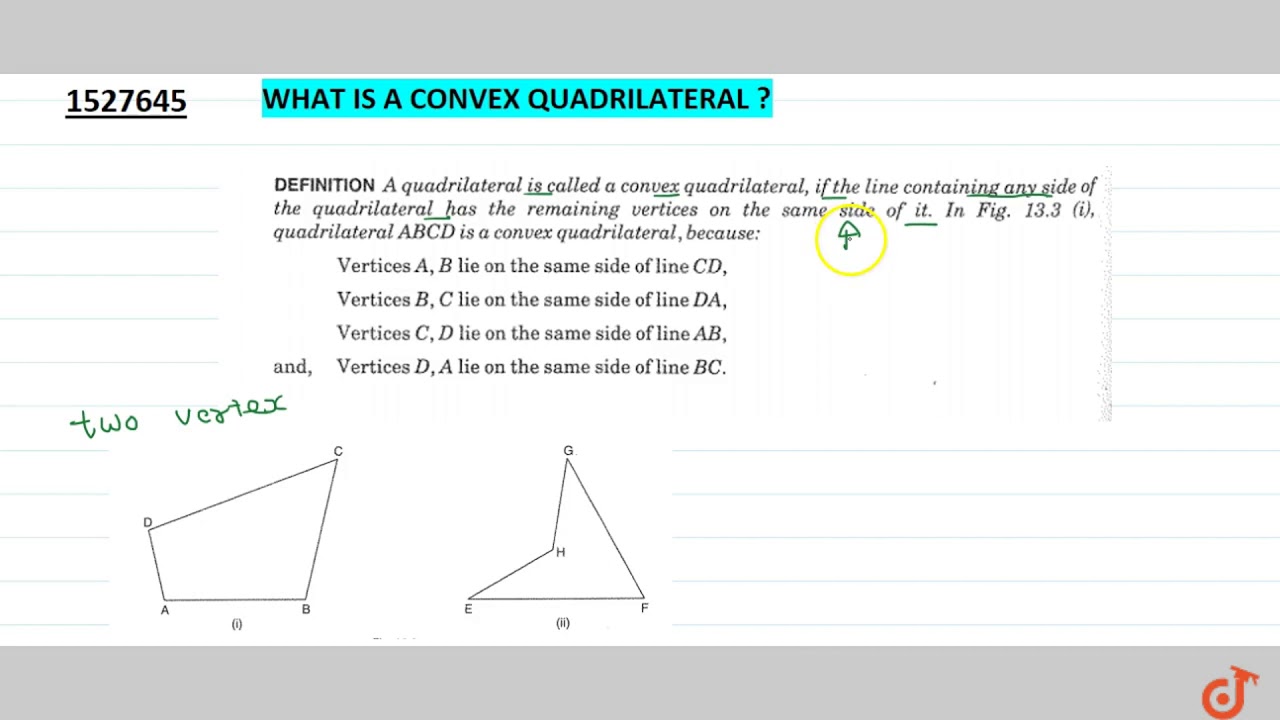 What is a Convex Quadrilateral?
