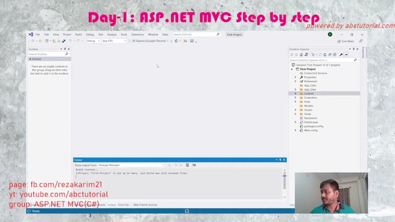 Day-1: ASP.NET MVC Learning step by step