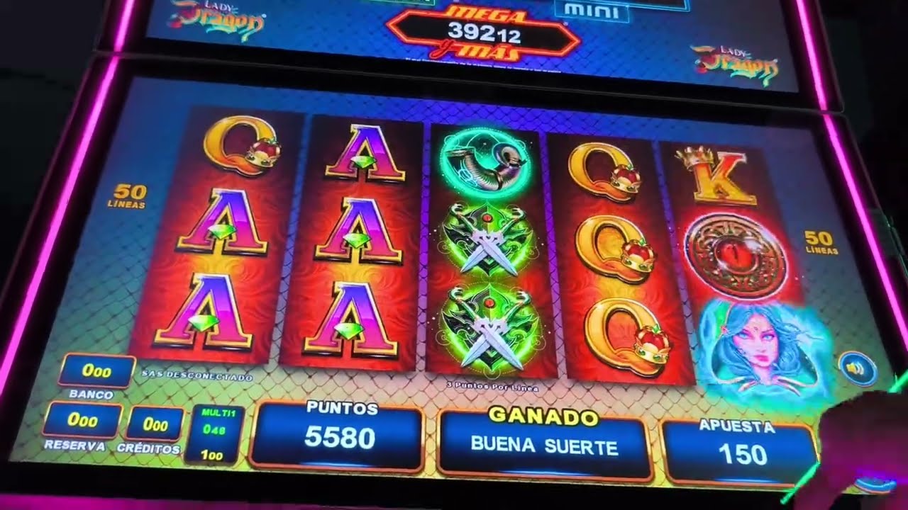 Arriesgo 300€ probando suerte en las tragaperras y slots del salón : habrá suerte 🍀🤞?? 