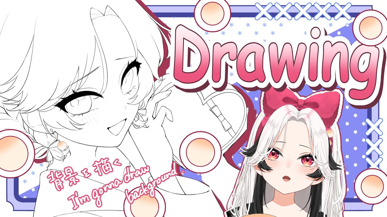【Drawing】2月用イラスト超特急工場 / High speed paint factory of illustrations for February【Vtuber】