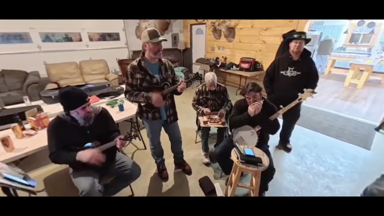 Thornapple String Band - There is a time bluegrass cover