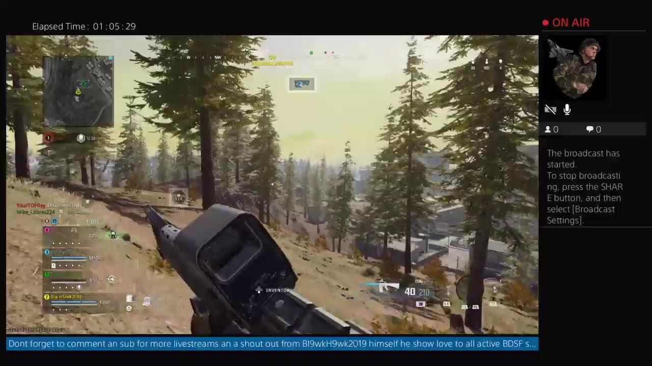 BlackH9wk2019's Live PS4 Broadcast #CODWZ #iDoNotOwnCopyRightsToThisGame