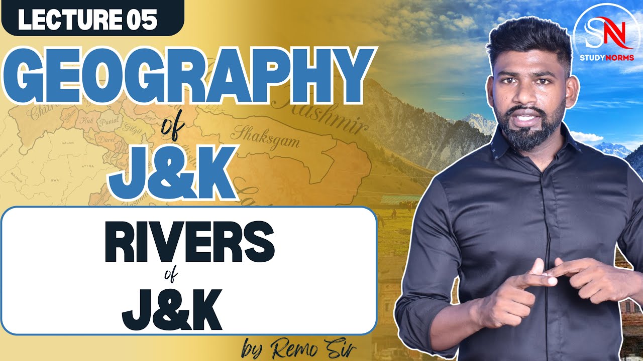 RIVERS IN JAMMU AND KASHMIR FOR JKSSB | DRAINAGE JAMMU AND KASHMIR FOR JKSSB | By Remo Sir