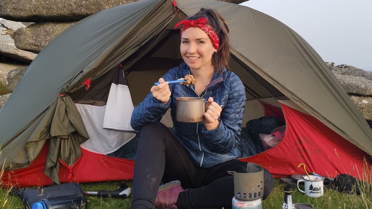 Solo Hike and Wildcamp on Dartmoor: My first YouTube🤙 One pot cottage pie, cloud inversion and fog!