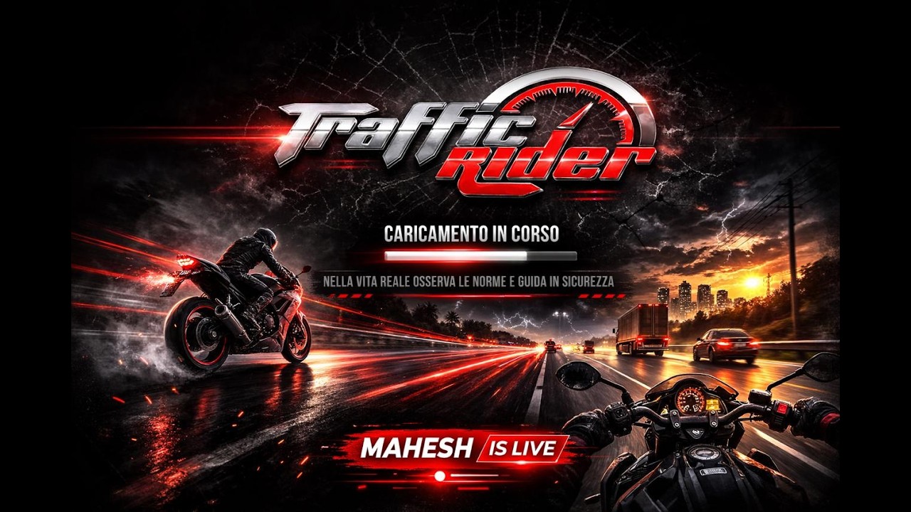 new game !  traffic  rider   ! marathi  live ! mahesh is live ! is back !!