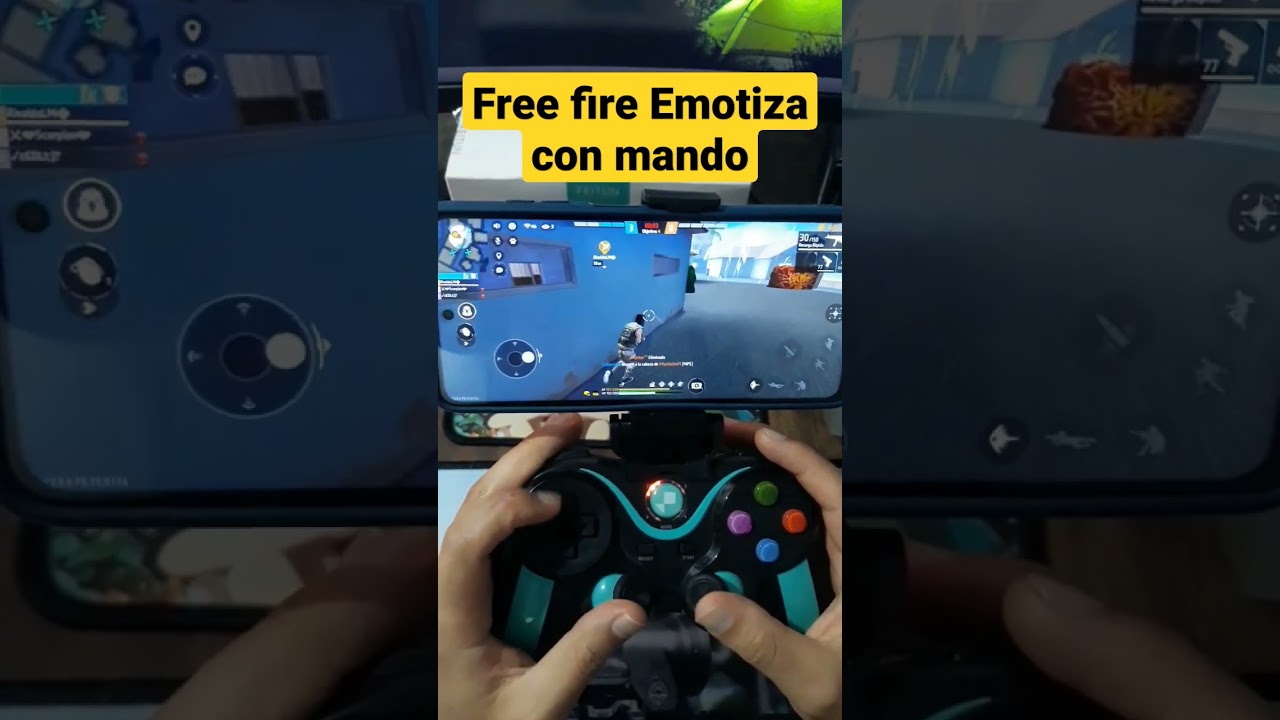 free fire emotiza insana con mando #shorts #freefire #garenafreefire