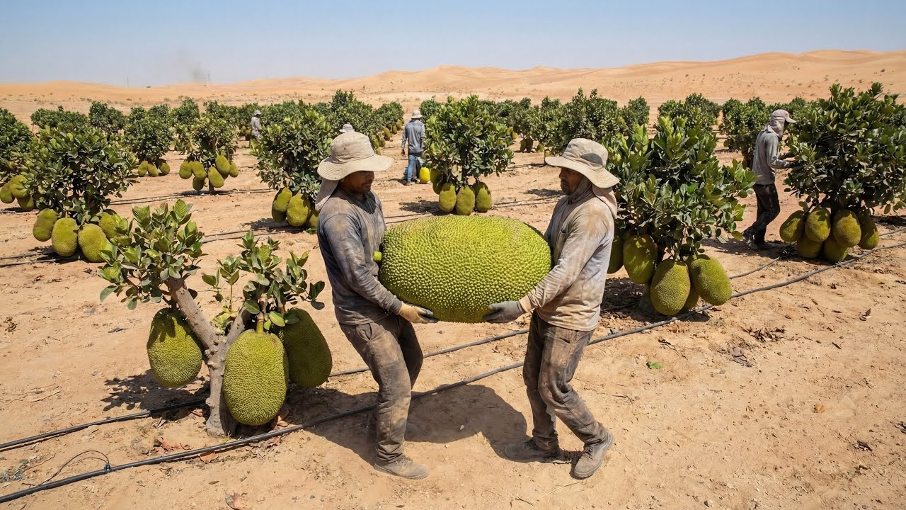 Unbelievable! They Planted Jackfruit in the Desert – Will the Results Live Up to Expectations?