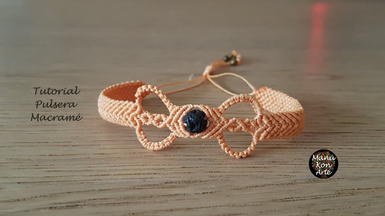 DIY Tutorial Cómo Hacer una Pulsera de Macramé Paso a Paso muy Fácil/How to make Macrame Bracelet