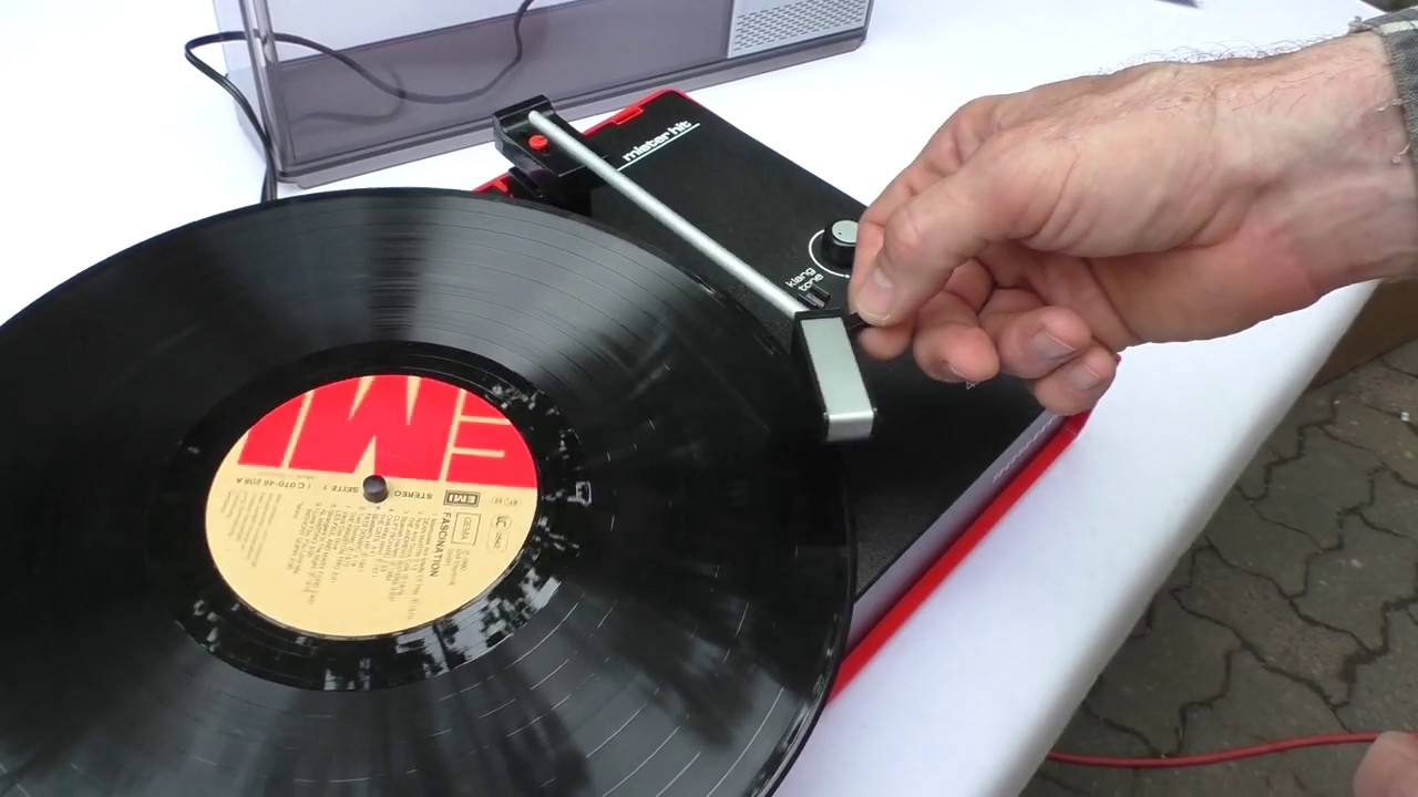 Plattenspieler 'Mister Hit 2000' von Telefunken - Infos, Inbetriebnahme