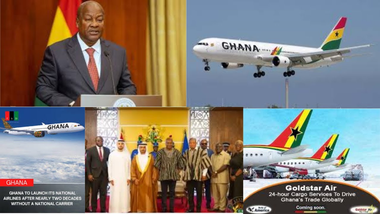 WOW!.GOOD NEWS For All Ghanaians As GHANA Finally  LAUNCHES NATIONAL AIRLINE That.....