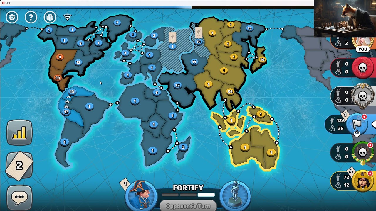 Risk with Kaiju 2nd attempt