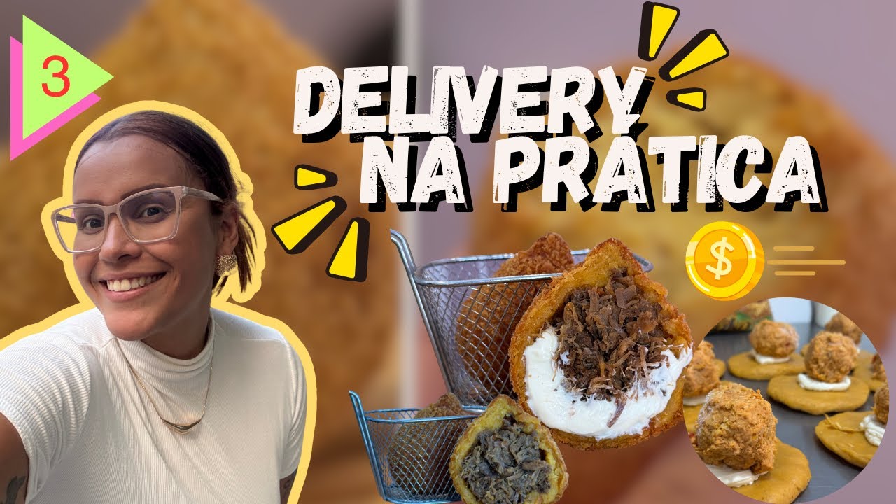 Delivery na prática EP 3 - encomenda de 6 copo faturamento diário rotina real 