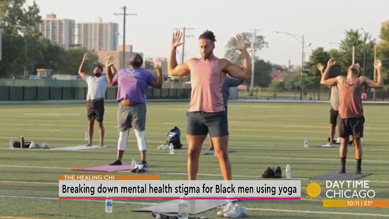 Breaking down mental health stigma for Black men using yoga
