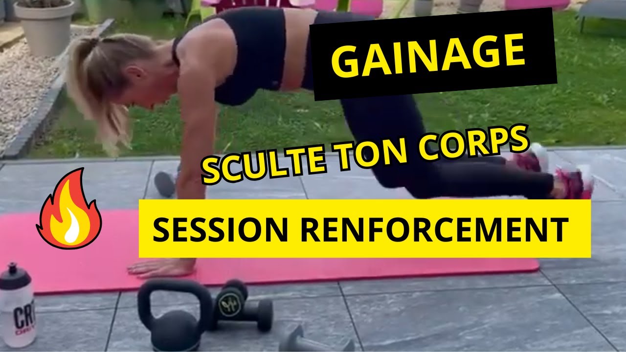 Séance de gainage 🔥 Renforcement musculaire & posture | Abdos maison