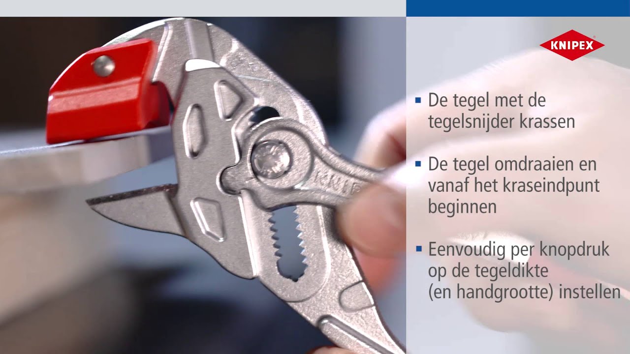 KNIPEX Tegelbreektang