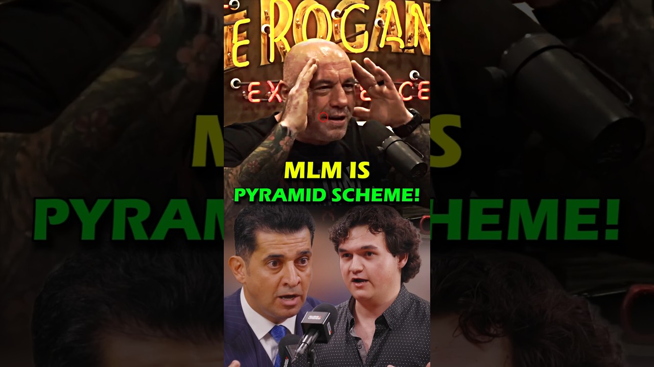 Joe Rogan Reacts as Patrick Bet-David EXPLAINS Why MLM ISN&rsquo;T a Pyramid Scheme!