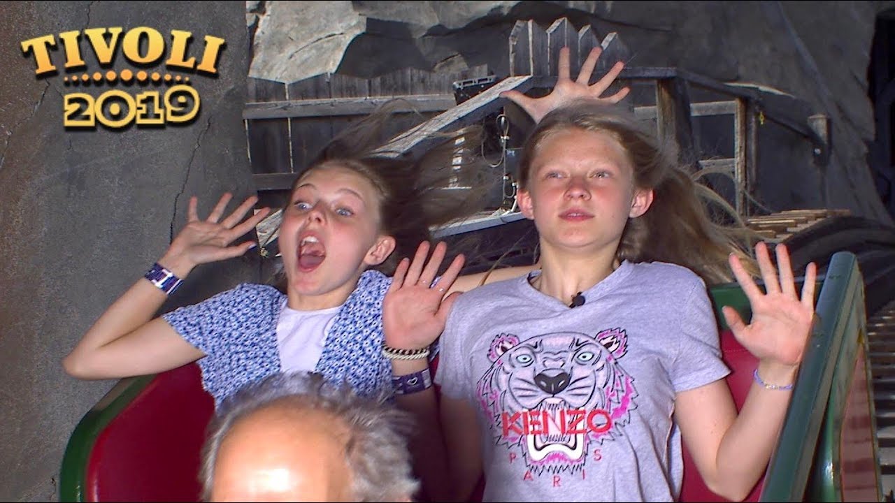 Emilie og Nora tager det sjoveste rutsjebanefoto - Tivoli YouTube Challenge 2019