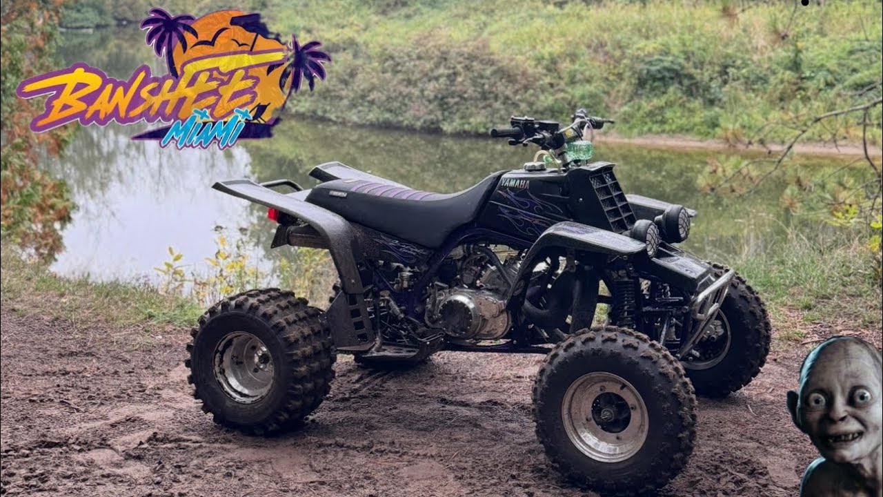 Rippin some trails ONTARIO - Yamaha Banshee 