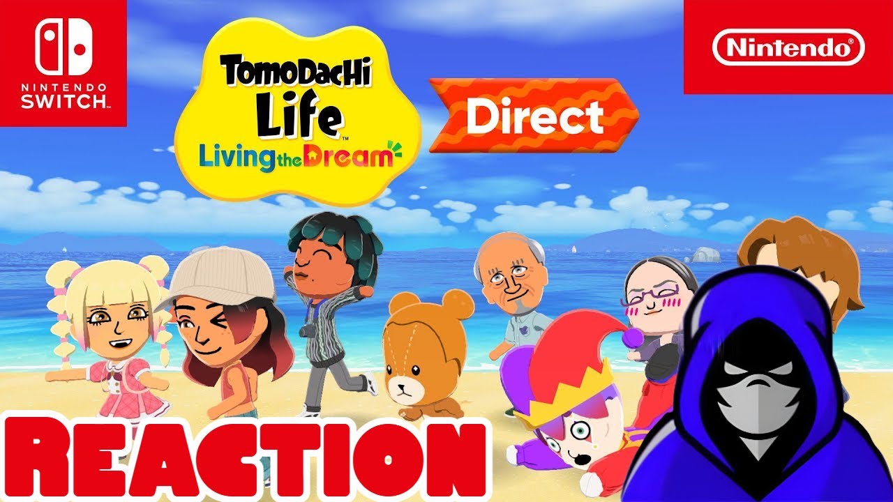 My Reaction to the Tomodachi Life Living the Dream Direct