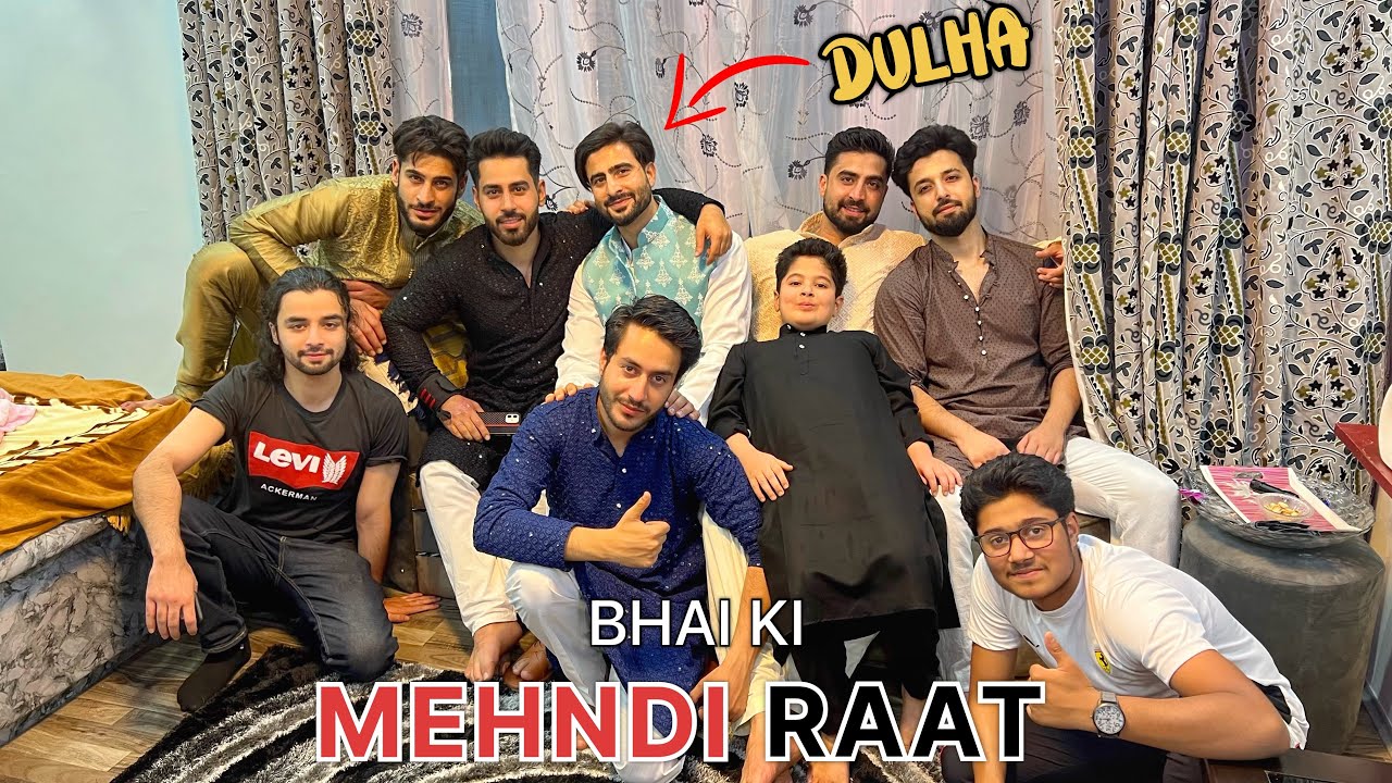 Bhai ki Mehndi Raat | Singing and Dancing 😍