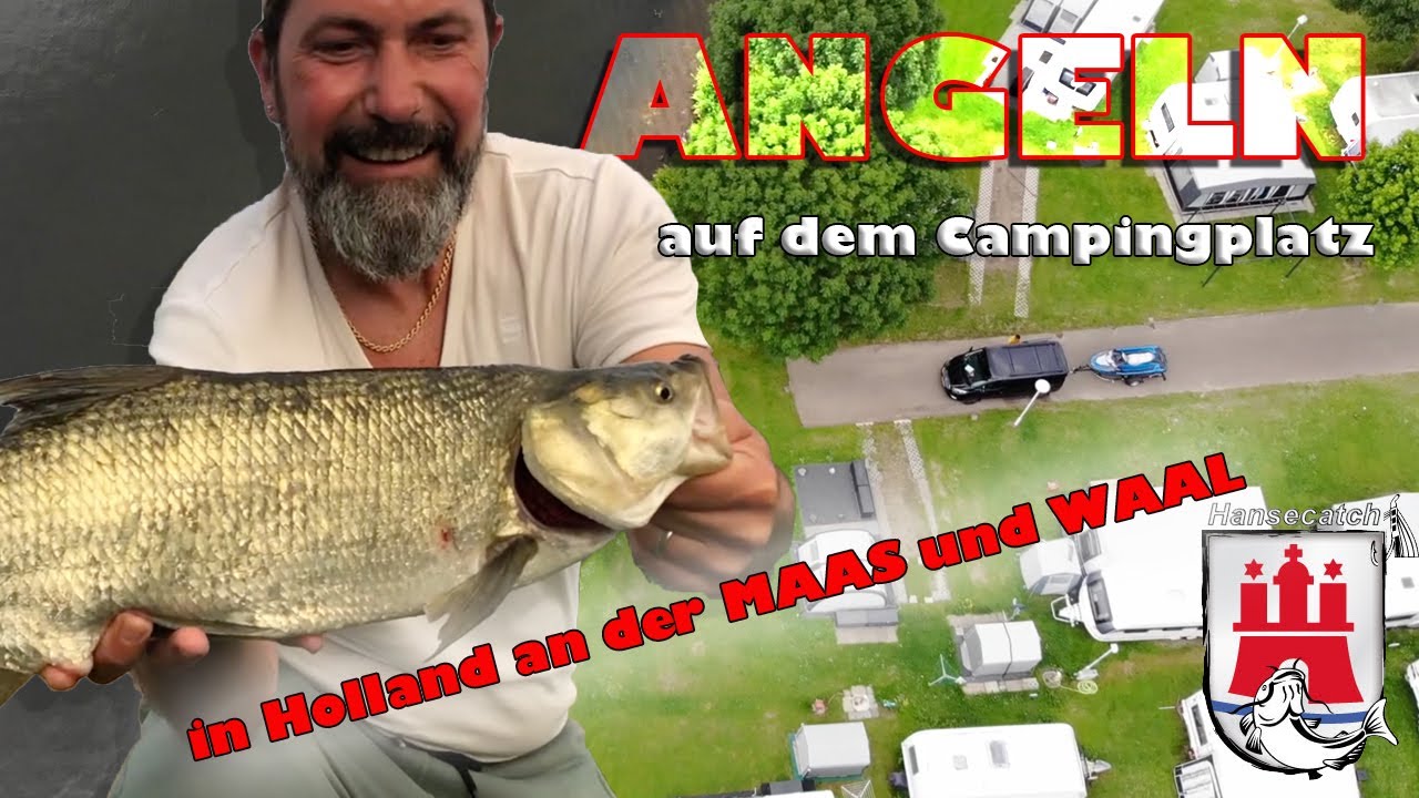 ANGELN AUF DEM CAMPINGPLATZ (MAAS & WAAL)