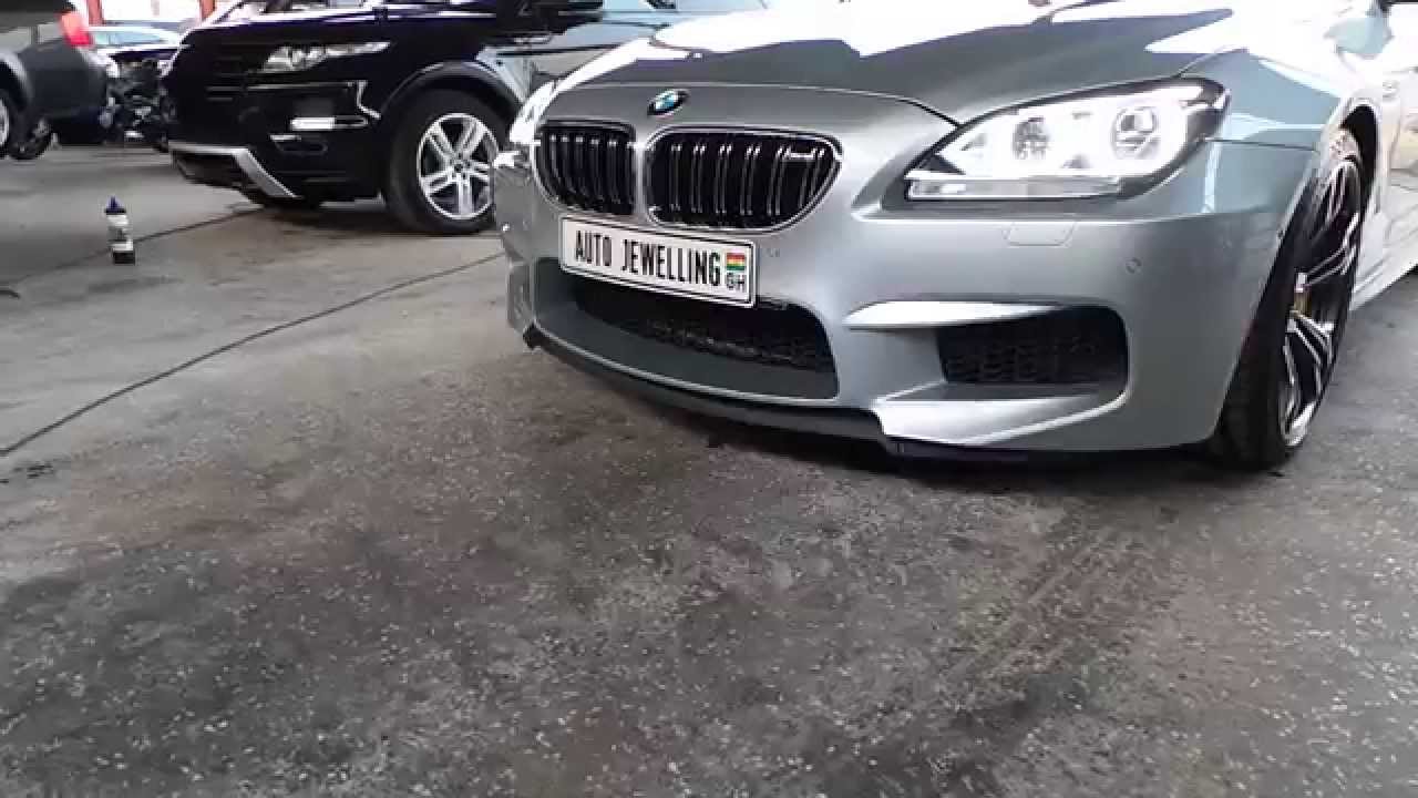 Auto Jewelling BMW M6 grand coupe delivery detail
