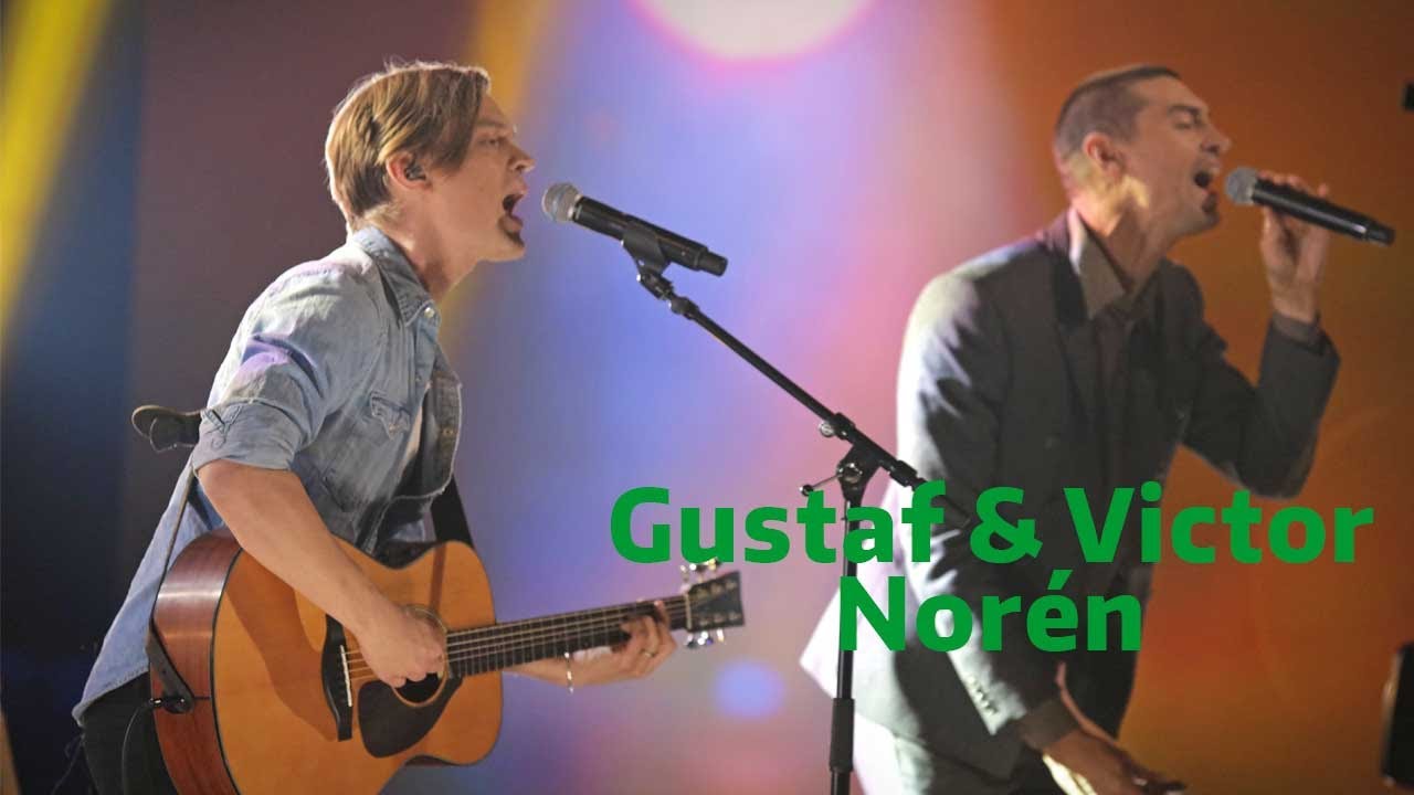 Gustaf & Victor Norén - Walk with you - Live BingoLotto 25/10 2020