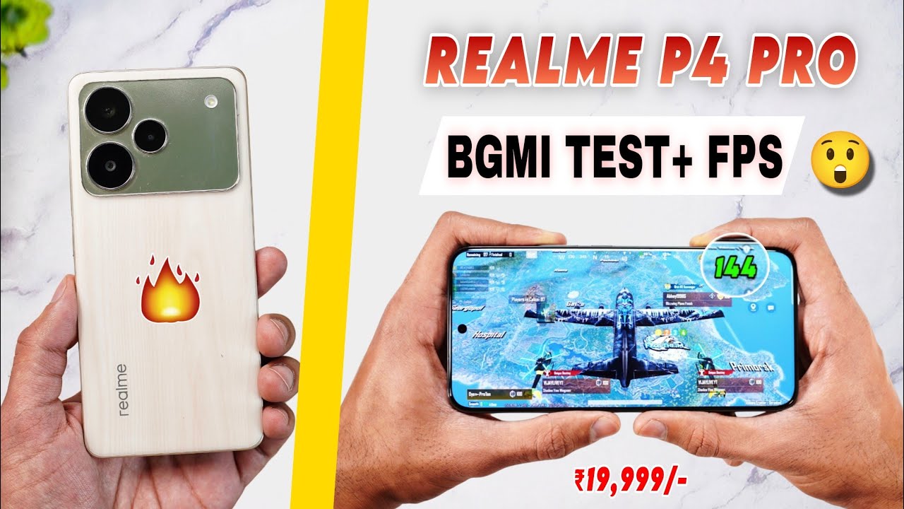Realme P4 Pro Bgmi Test with FPS meter | Bgmi graphics setting | realme p4 pro Bgmi battery test
