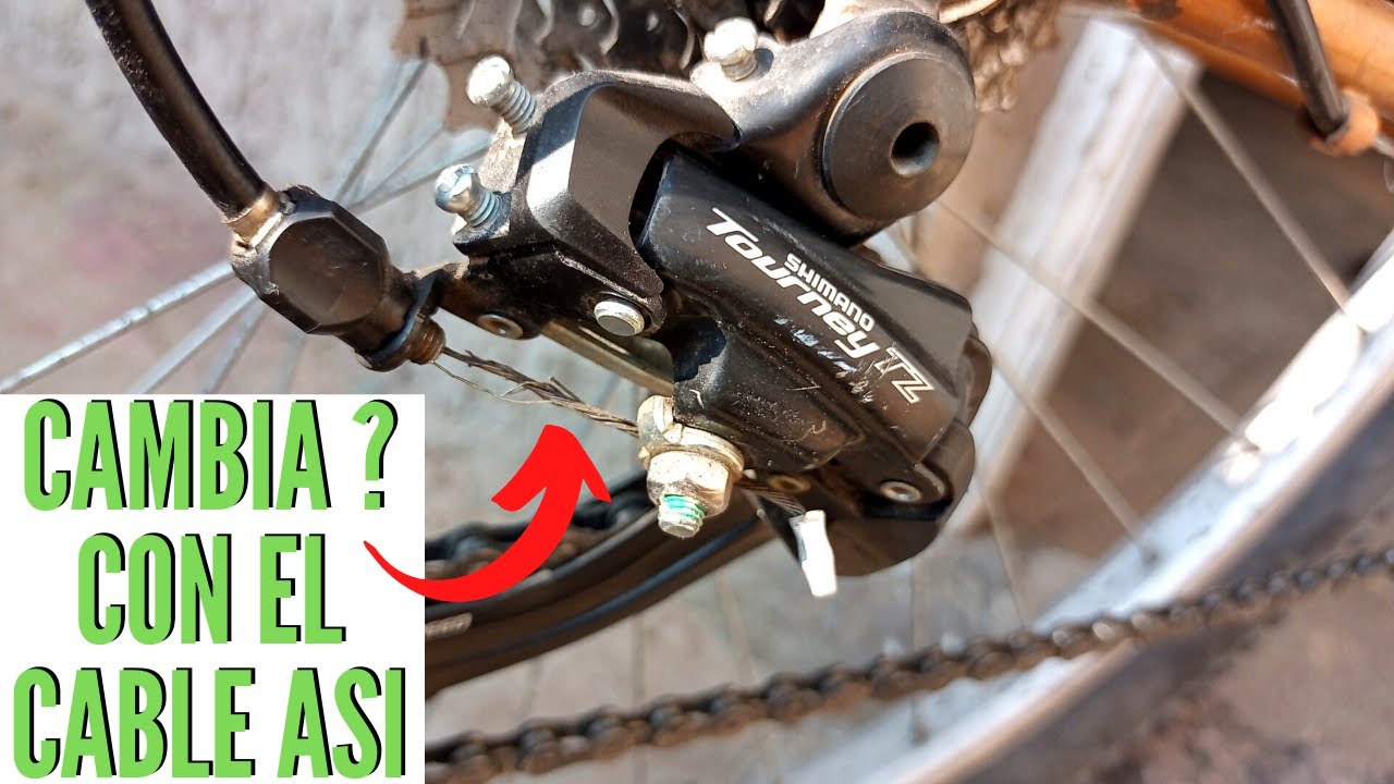 How to CHANGE Shimano Derailleur Cable