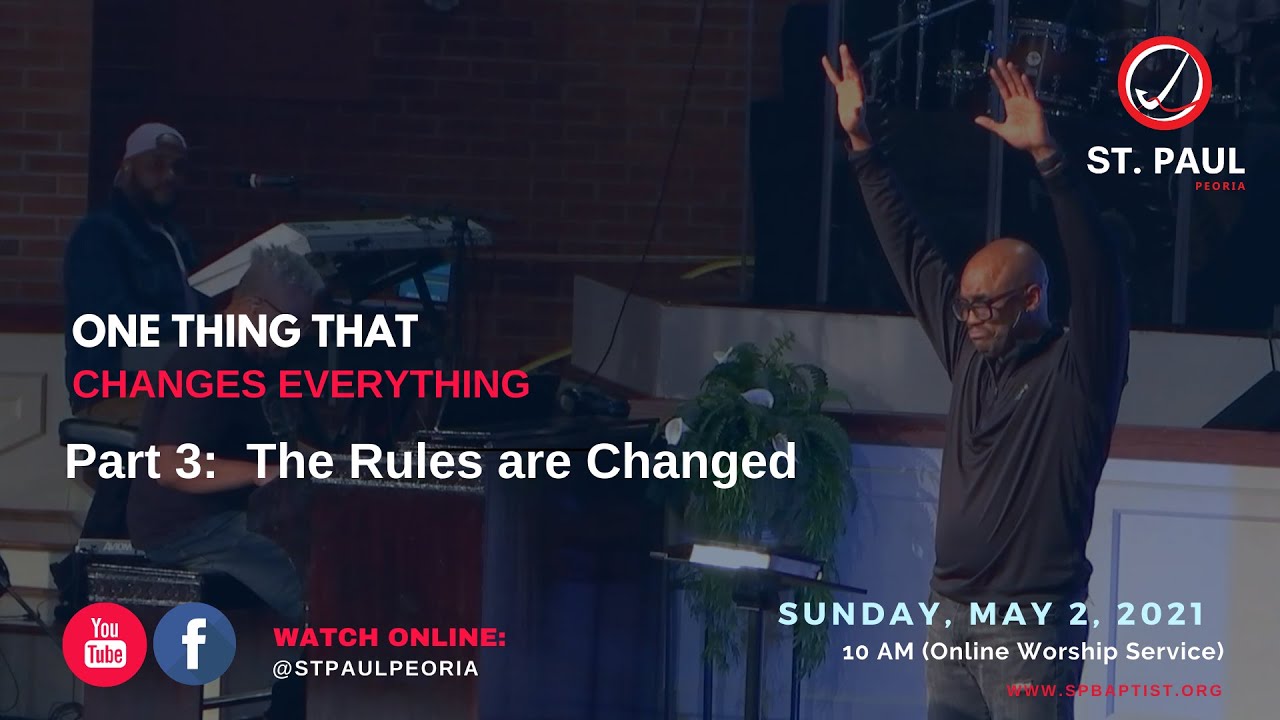 May 2, 2021 | Online Worship Service | St. Paul Peoria