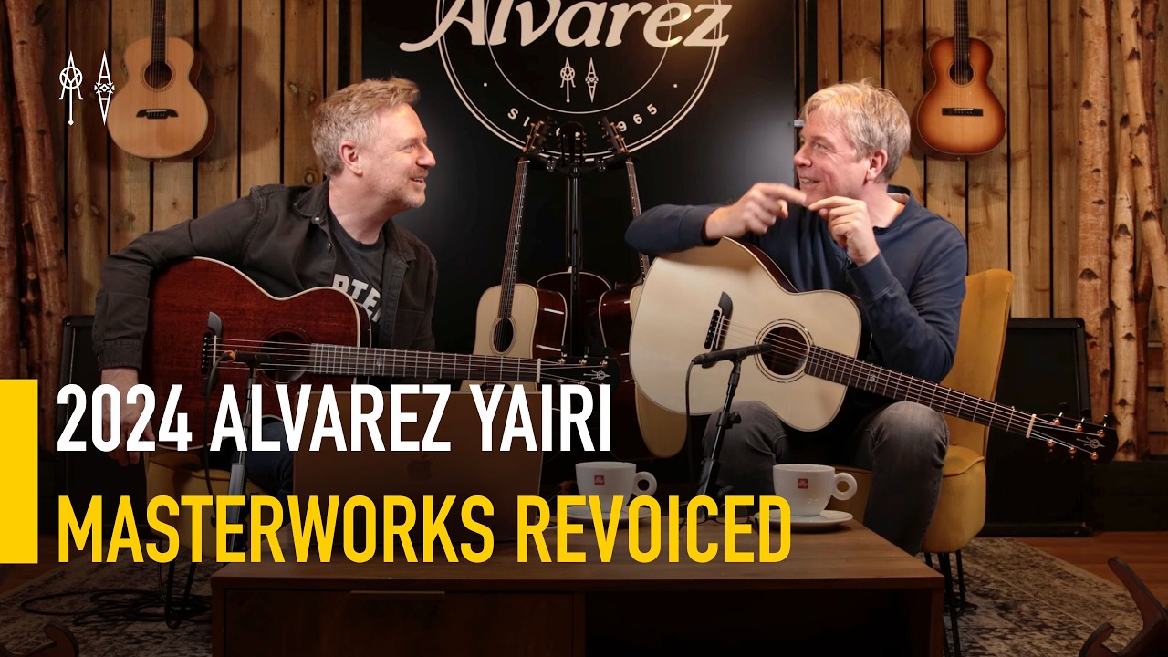 Наши невероятные гитары Yairi Masterworks 2024 года — почему мы внесли изменения — Alvarez TV