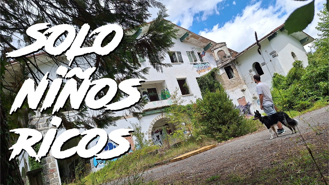 SOLO j&oacute;venes RICOS estudiaban en esta ESCUELA ABANDONADA