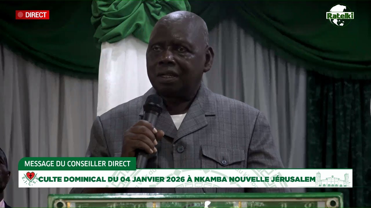 MESSAGE DOMINICAL DU 04 JANVIER 2026 A NKAMBA NOUVELLE JERUSALEM